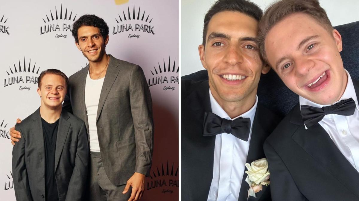 Home and Away actor Julian Maroun details his most important role – caring for Down syndrome brother Luke