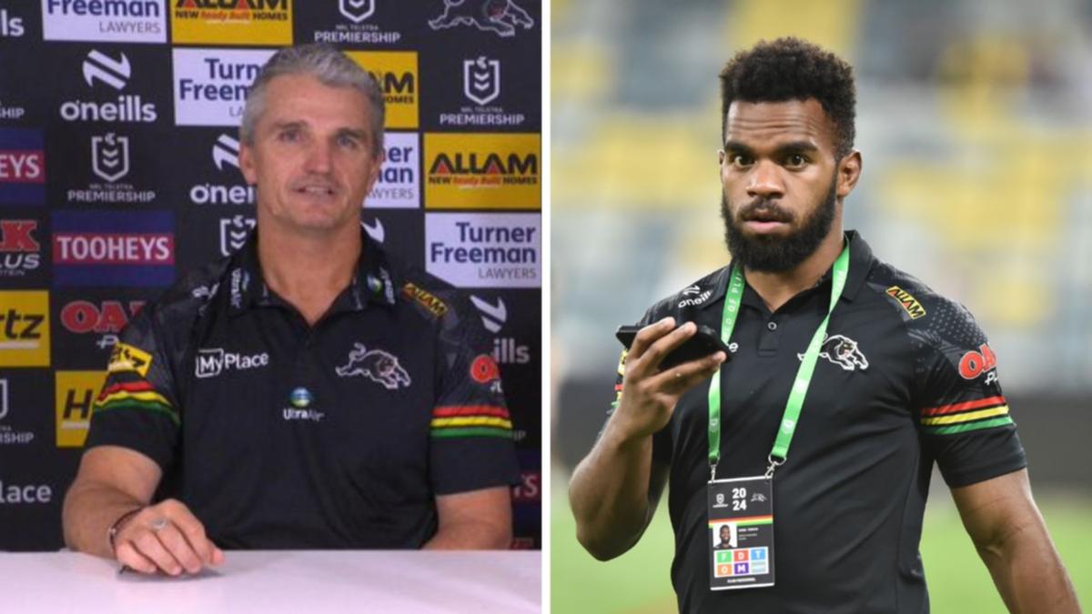 Panthers coach Ivan Cleary shares reason behind Sunia Turuva’s sudden omission