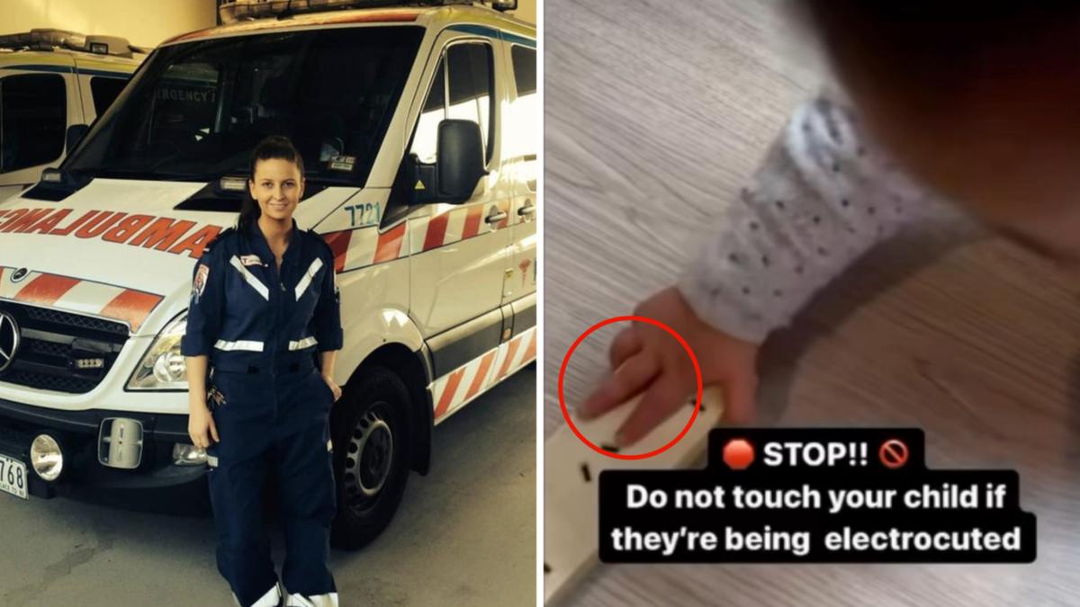 What should I do if my child gets an electric shock? Aussie ex-paramedic’s terrifying warning